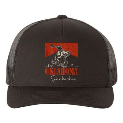 Oklahoma Smokeshow Western Rodeo Yupoong Adult 5-Panel Trucker Hat