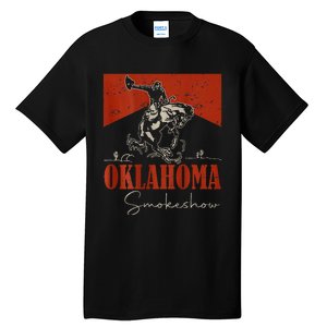 Oklahoma Smokeshow Western Rodeo Tall T-Shirt