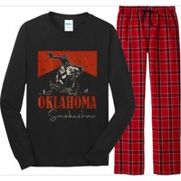 Oklahoma Smokeshow Western Rodeo Long Sleeve Pajama Set