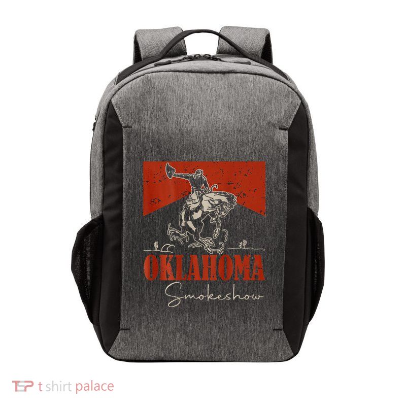 Oklahoma Smokeshow Western Rodeo Vector Backpack