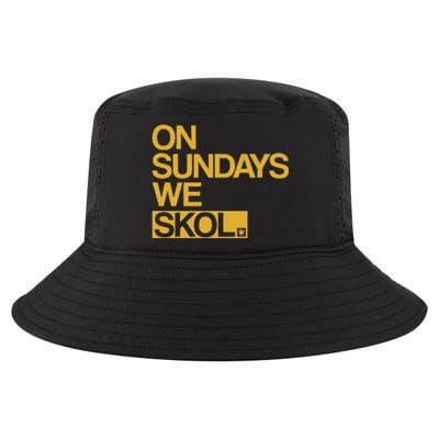 On Sundays We Skol Halloween Cool Comfort Performance Bucket Hat