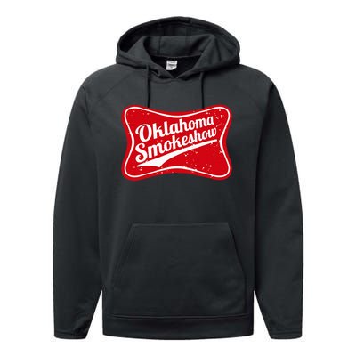 Oklahoma Smokeshow Western Country Music Cowboy Performance Fleece Hoodie