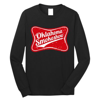 Oklahoma Smokeshow Western Country Music Cowboy Long Sleeve Shirt