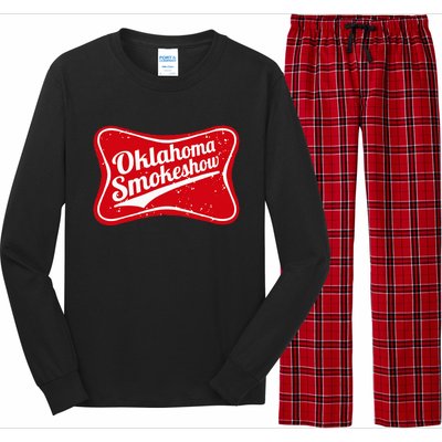 Oklahoma Smokeshow Western Country Music Cowboy Long Sleeve Pajama Set