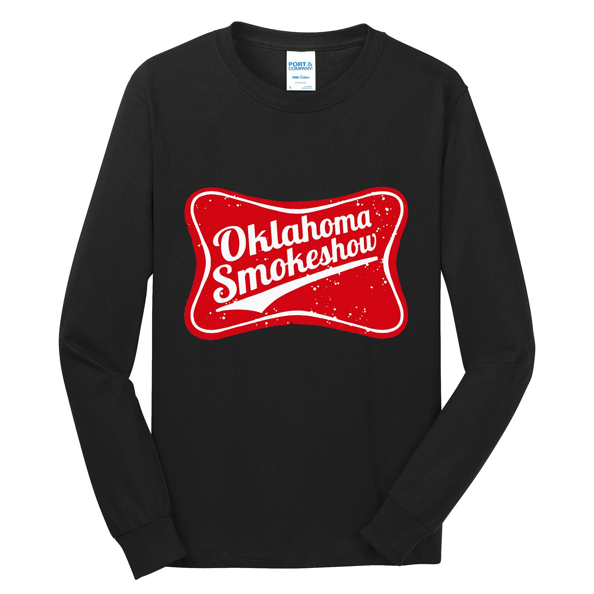 Oklahoma Smokeshow Western Country Music Cowboy Tall Long Sleeve T-Shirt