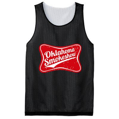 Oklahoma Smokeshow Western Country Music Cowboy Mesh Reversible Basketball Jersey Tank