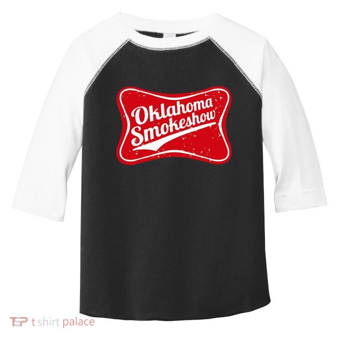 Oklahoma Smokeshow Western Country Music Cowboy Toddler Fine Jersey T-Shirt