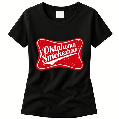 Oklahoma Smokeshow Western Country Music Cowboy Womens T-Shirt