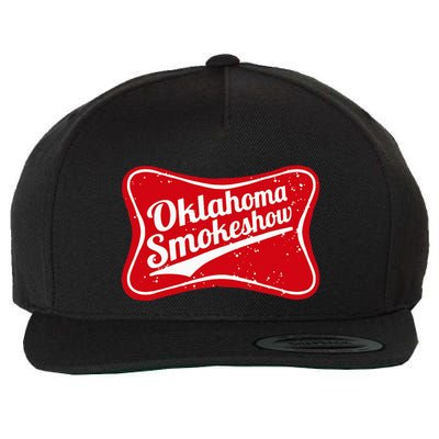 Oklahoma Smokeshow Western Country Music Cowboy Wool Snapback Cap