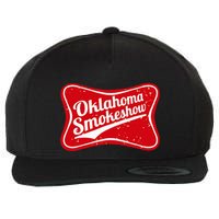 Oklahoma Smokeshow Western Country Music Cowboy Wool Snapback Cap
