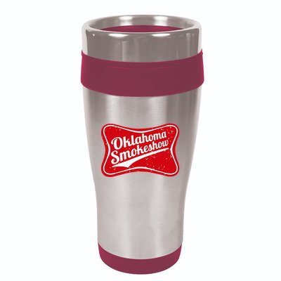 Oklahoma Smokeshow Western Country Music Cowboy 16oz Travel Tumbler