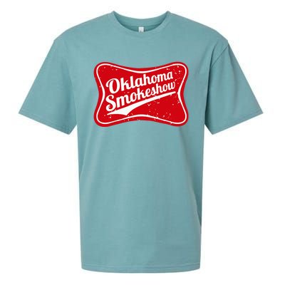 Oklahoma Smokeshow Western Country Music Cowboy Sueded Cloud Jersey T-Shirt