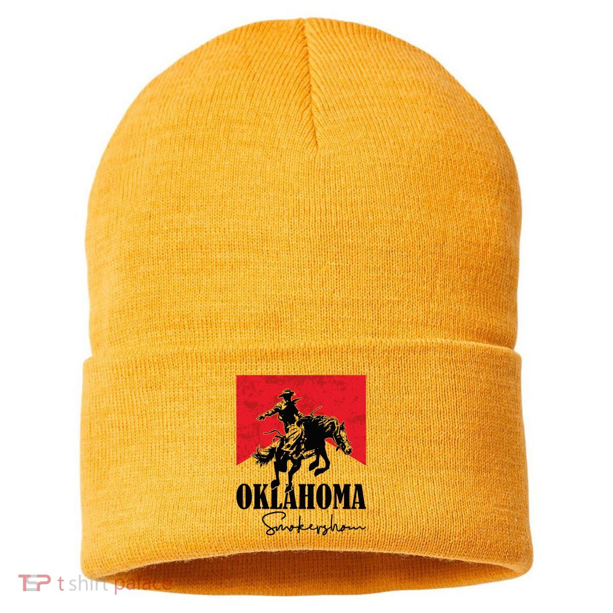 Oklahoma Smokeshow Western Country Sustainable Knit Beanie