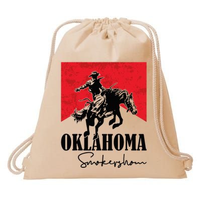 Oklahoma Smokeshow Western Country Drawstring Bag