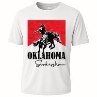 Oklahoma Smokeshow Western Country Cooling Performance Crew T-Shirt