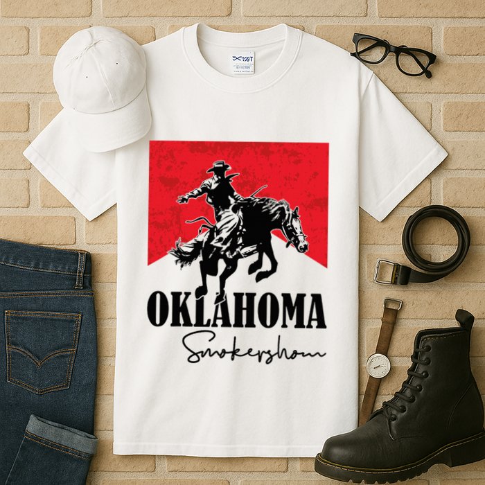 Oklahoma Smokeshow Western Country Tall T-Shirt