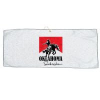 Oklahoma Smokeshow Western Country Large Microfiber Waffle Golf Towel