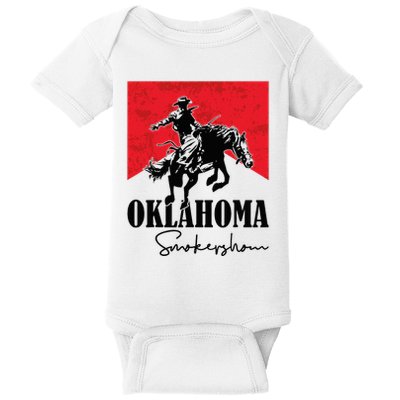 Oklahoma Smokeshow Western Country Baby Bodysuit