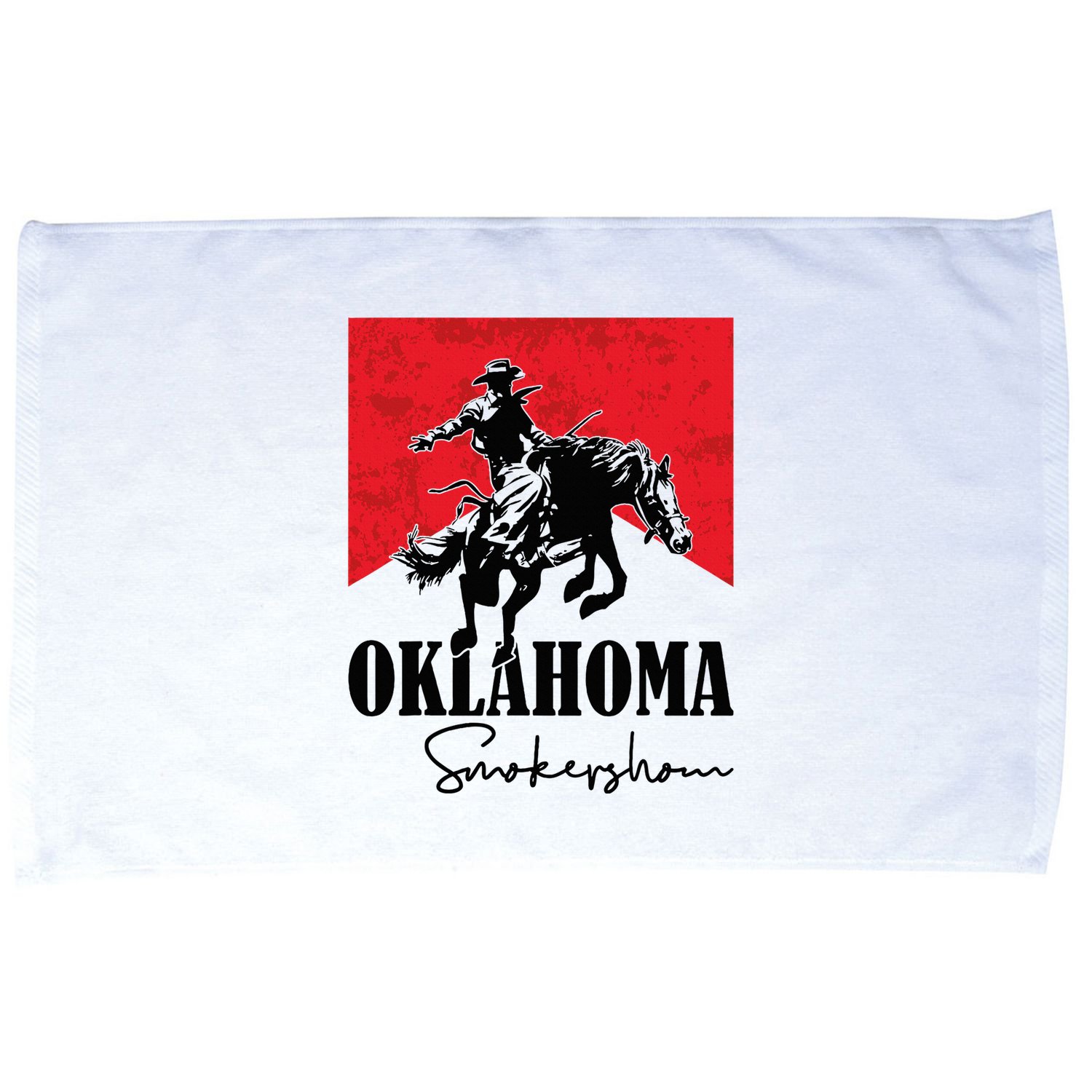 Oklahoma Smokeshow Western Country Microfiber Hand Towel