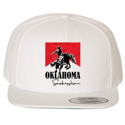 Oklahoma Smokeshow Western Country Wool Snapback Cap