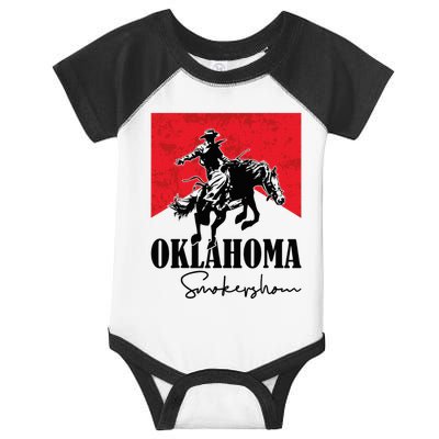 Oklahoma Smokeshow Western Country Infant Baby Jersey Bodysuit