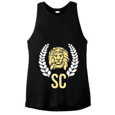 Orlando Soccer With Lion Crest Sc Ladies PosiCharge Tri-Blend Wicking Tank