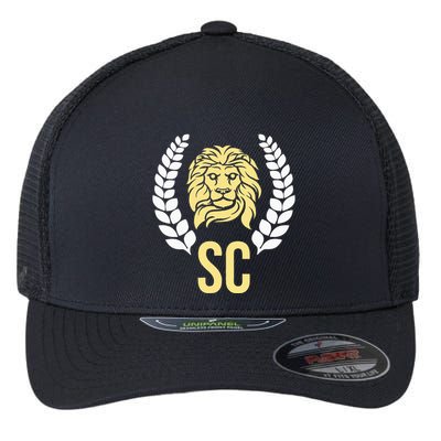 Orlando Soccer With Lion Crest Sc Flexfit Unipanel Trucker Cap