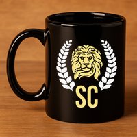 Orlando Soccer With Lion Crest Sc 11oz C Handle Ceramic Mug