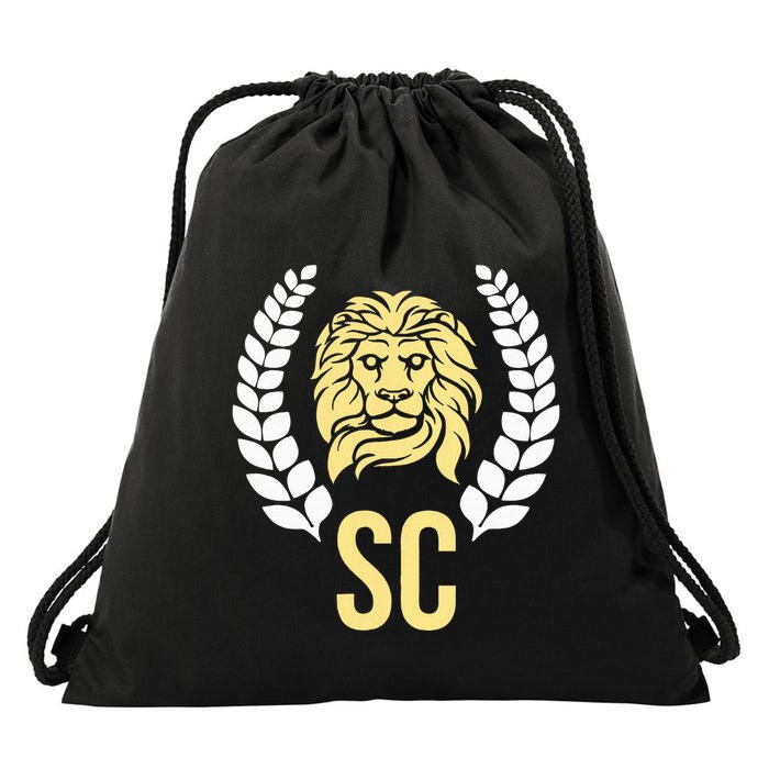 Orlando Soccer With Lion Crest Sc Drawstring Bag