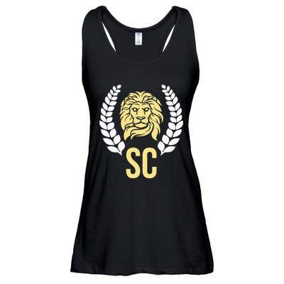 Orlando Soccer With Lion Crest Sc Ladies Essential Flowy Tank
