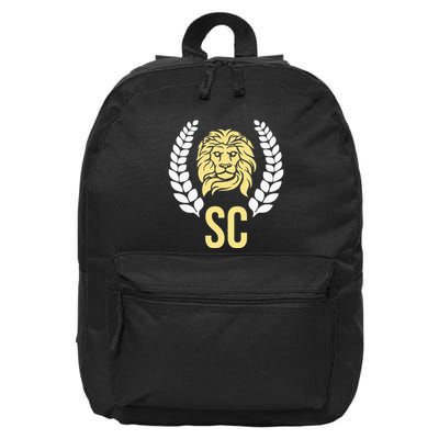 Orlando Soccer With Lion Crest Sc 16 in Basic Backpack