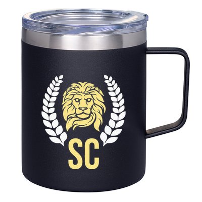 Orlando Soccer With Lion Crest Sc 12oz Stainless Steel Coffee Mug