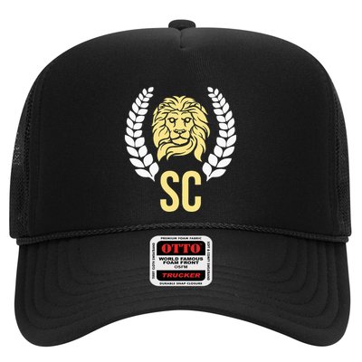 Orlando Soccer With Lion Crest Sc Trucker Hat