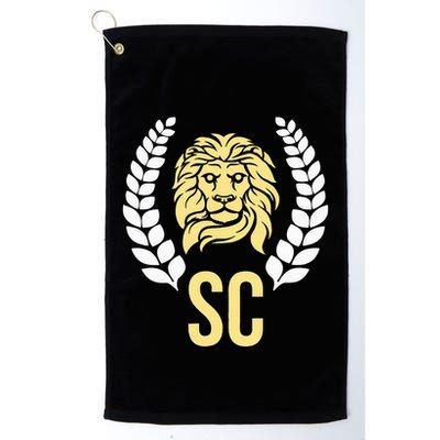 Orlando Soccer With Lion Crest Sc Golf Towel