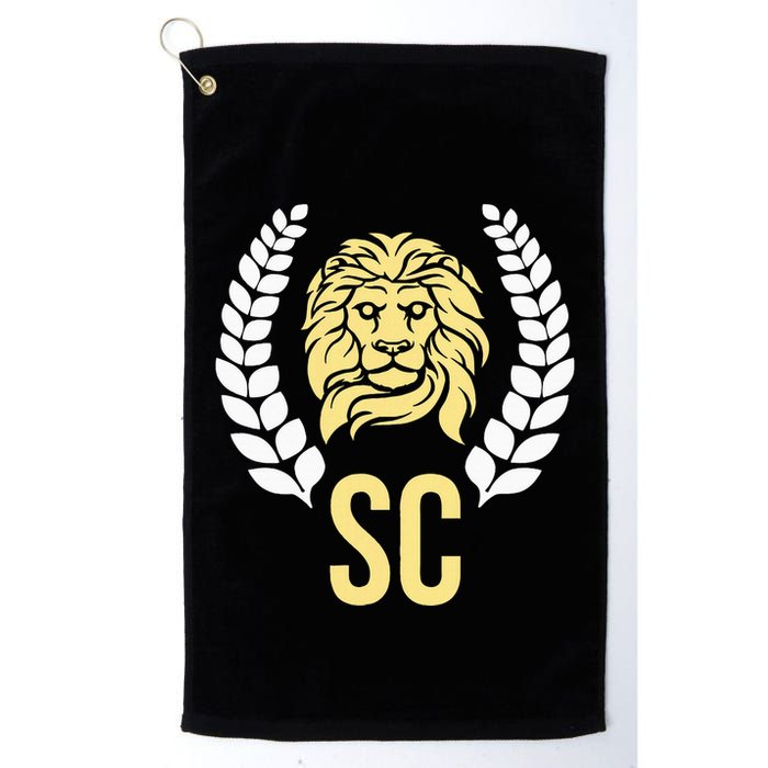 Orlando Soccer With Lion Crest Sc Golf Towel