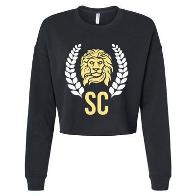 Orlando Soccer With Lion Crest Sc Cropped Pullover Crew