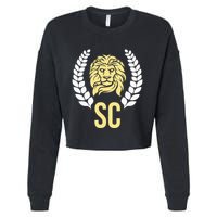 Orlando Soccer With Lion Crest Sc Cropped Pullover Crew
