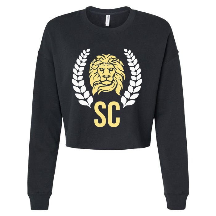 Orlando Soccer With Lion Crest Sc Cropped Pullover Crew
