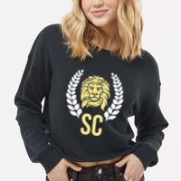 Orlando Soccer With Lion Crest Sc Cropped Pullover Crew
