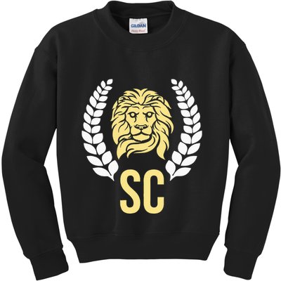Orlando Soccer With Lion Crest Sc Kids Sweatshirt