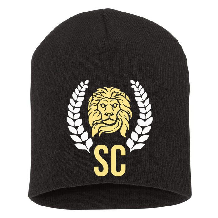 Orlando Soccer With Lion Crest Sc Short Acrylic Beanie