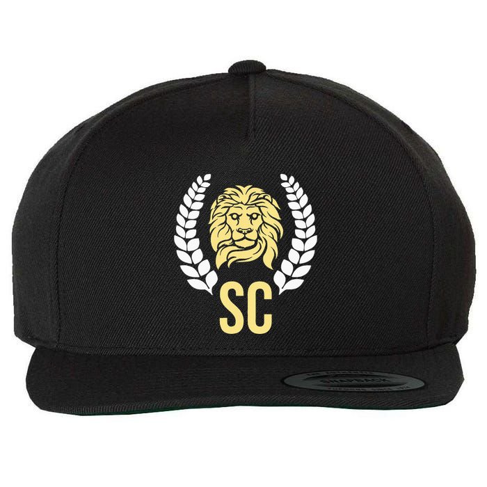 Orlando Soccer With Lion Crest Sc Wool Snapback Cap
