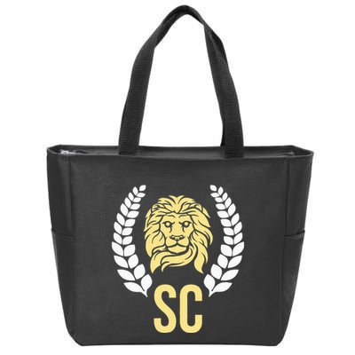 Orlando Soccer With Lion Crest Sc Zip Tote Bag