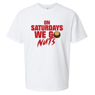 On Saturdays We Go Nuts Sueded Cloud Jersey T-Shirt