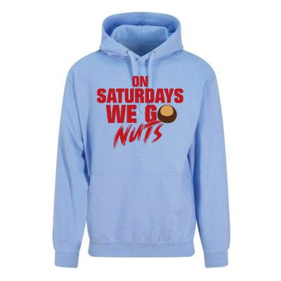 On Saturdays We Go Nuts Unisex Surf Hoodie