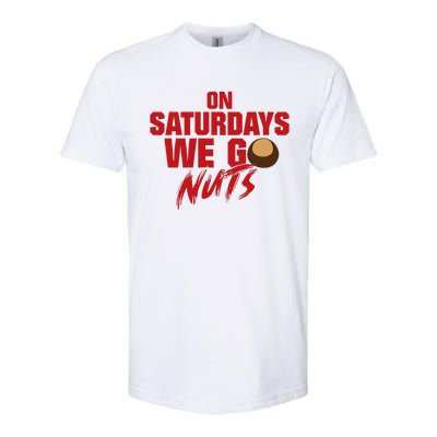 On Saturdays We Go Nuts Softstyle CVC T-Shirt