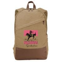 Oklahoma Smokeshow Western Oklahoma Smokeshow Cotton Canvas Backpack