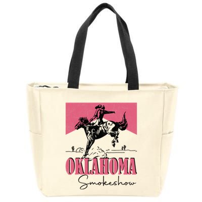 Oklahoma Smokeshow Western Oklahoma Smokeshow Zip Tote Bag