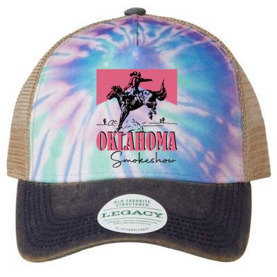 Oklahoma Smokeshow Western Oklahoma Smokeshow Legacy Tie Dye Trucker Hat