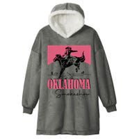 Oklahoma Smokeshow Western Oklahoma Smokeshow Hooded Wearable Blanket